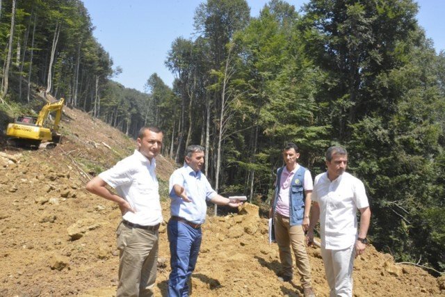 Sarıyayla’daki orman yangınları için müdahale yolları açılıyor