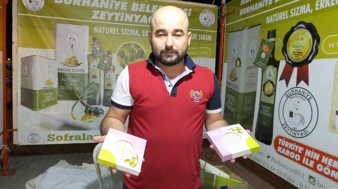 Burhaniye’de yazlıkçılara belediye sabunu