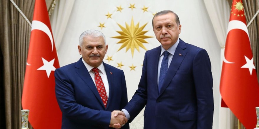 Erdoğan Başbakan Yıldırım'ı kabul etti