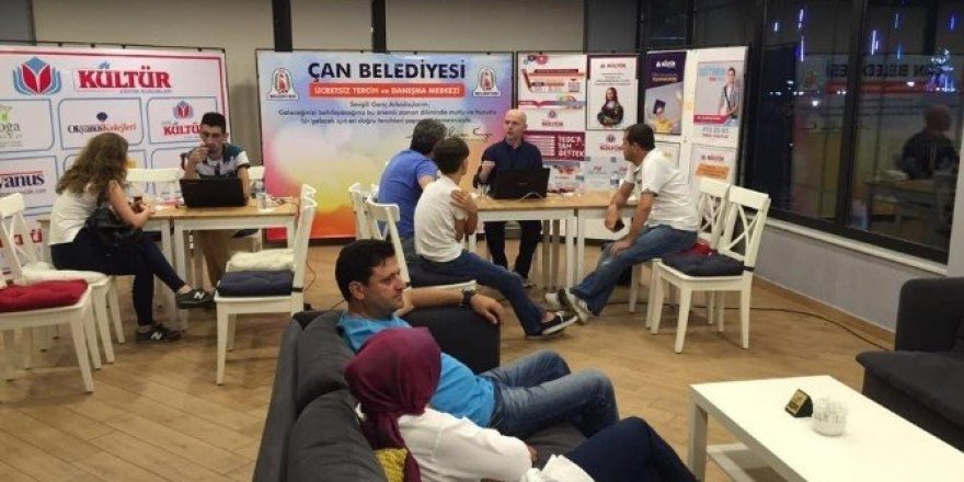 Çan Belediyesinden gençlere destek