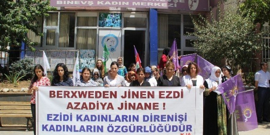Ezidi kadınlar Hakkari’de anıldı