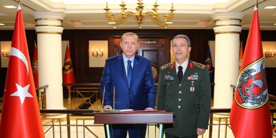 Erdoğan Genelkurmay Başkanlığı'nda