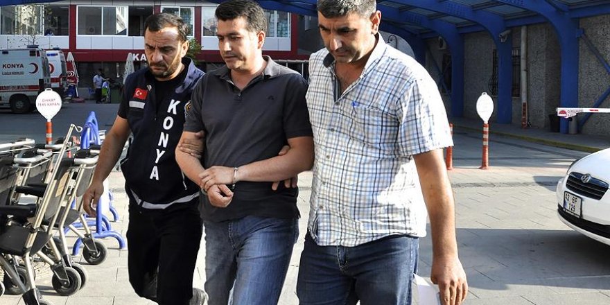 Konya'da FETÖ bağlantılı polislere operasyon: 63 gözaltı