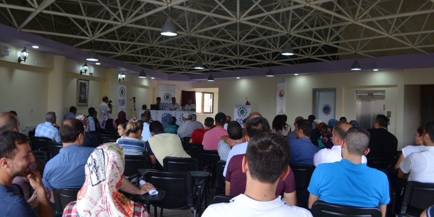 TOKİ konutları için kura çekimi yapıldı
