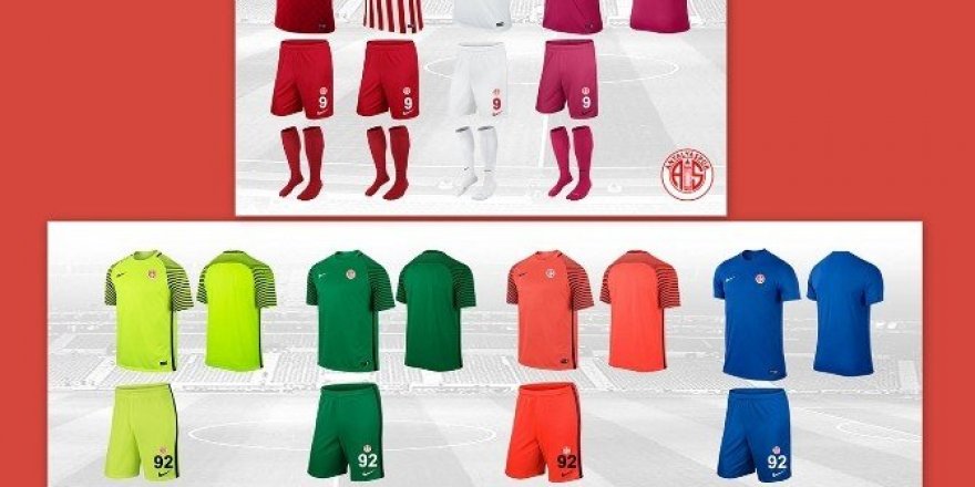 Antalyaspor’un yeni sezon formaları hazır