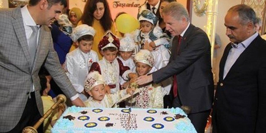 Sevgi Evleri’nde kalan çocuklar için sünnet töreni düzenlendi
