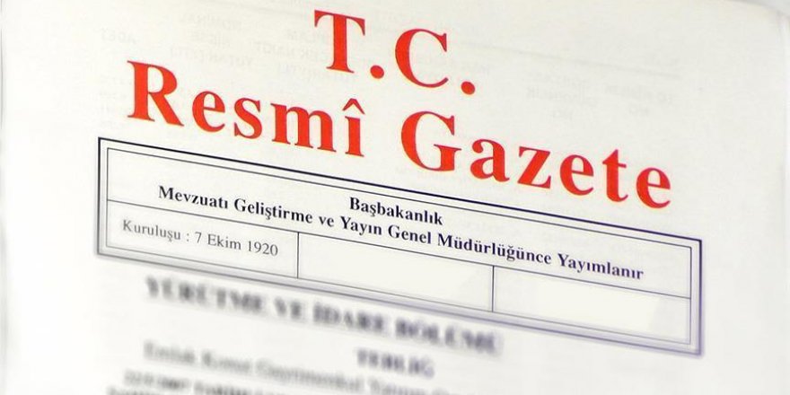 Bakanlıklara ait atama kararları