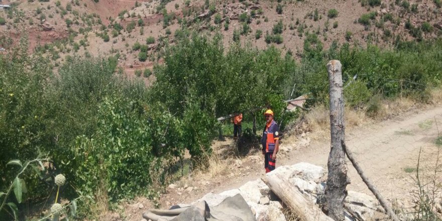 Dağlık alanda ayağını kırdı, 4 gün sonra bulundu