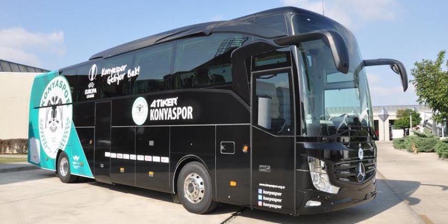 Atiker Konyaspor Yeni Mercedes-Benz Travego ile Avrupa yolunda
