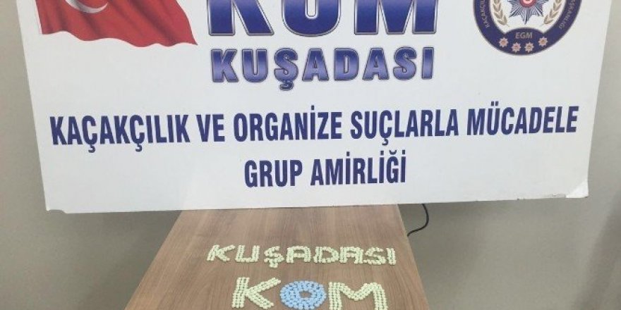 Cips paketinde uyuşturucu hap sevkiyatı