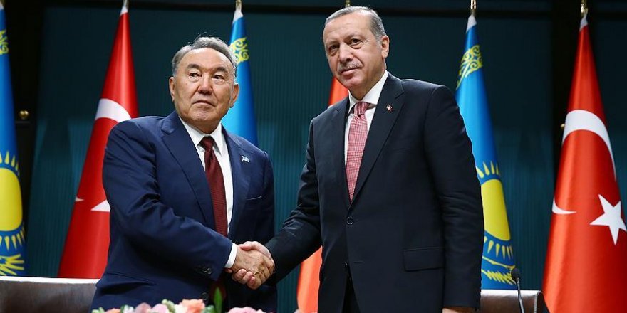 Kazakistan Cumhurbaşkanı Nazarbayev'den taziye mesajı