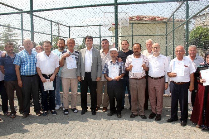 Küçükbalıklı’da tapu sevinci