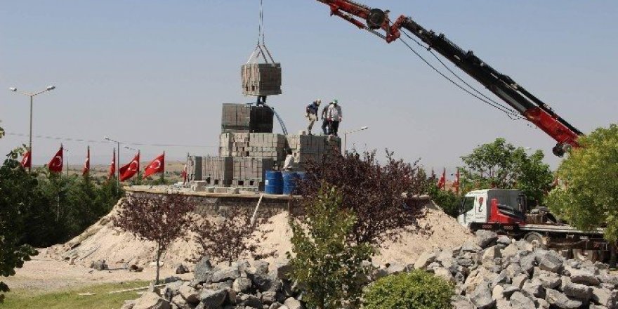 15 Temmuz Şehitler Anıtı yapılıyor