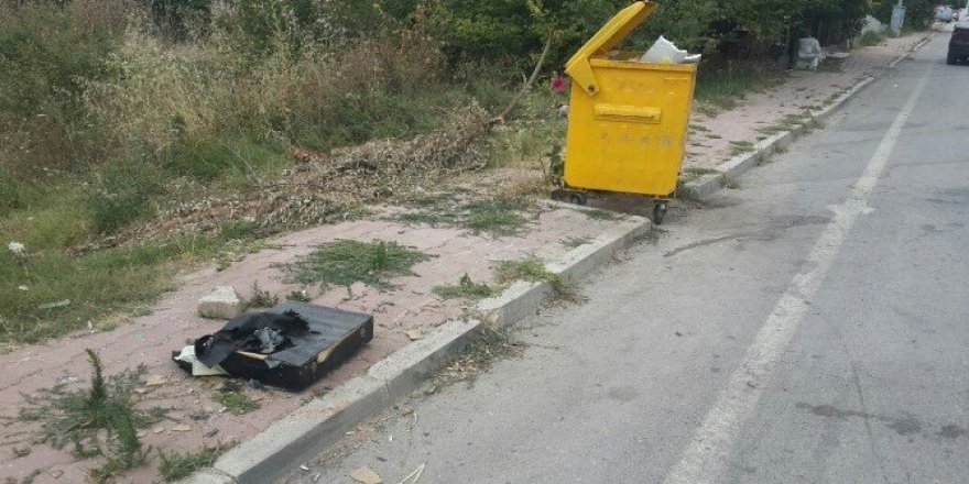 Bilecik’te şüpheli çanta fünye ile patlatıldı