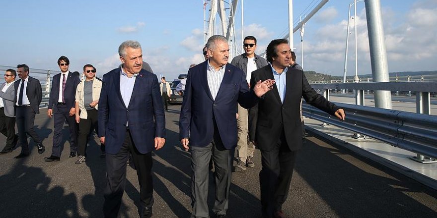Yıldırım Yavuz Sultan Selim Köprüsü'nü inceledi