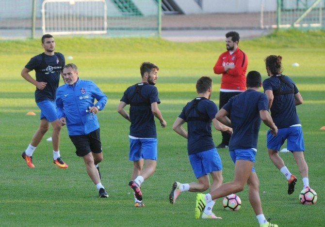 Trabzonspor’da neşeli antrenman