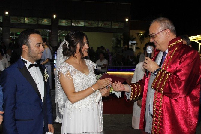 Başkan Kayda’nın oğlu dünyaevine girdi