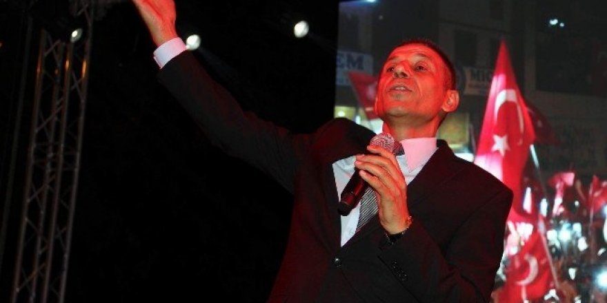 Mustafa Yıldızdoğan Nevşehir’de demokrasi nöbetine katıldı