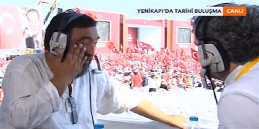 Ahmet Yenilmez canlı yayında ağladı