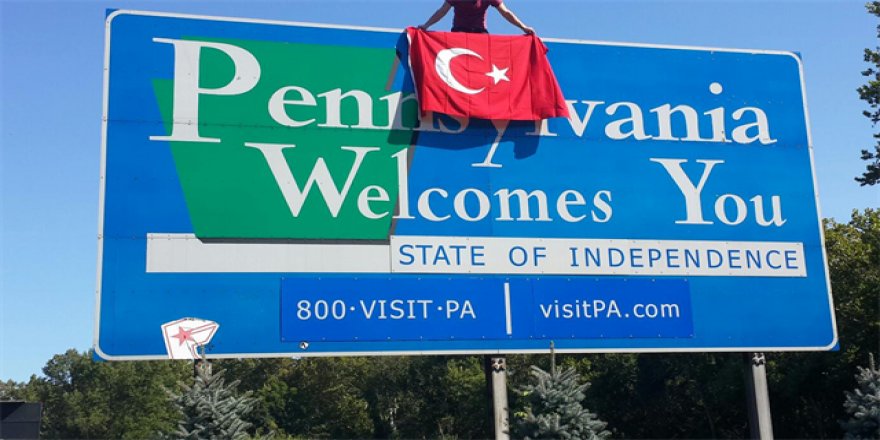 Pensilvanya'da dikkati çeken kare