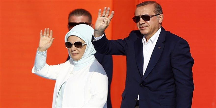 Erdoğan Yenikapı'dan tek kare paylaştı