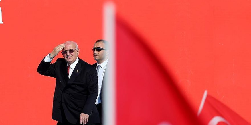 'Darbeleri tarihe gömdüğümüzü dünyaya duyurmak için bir aradayız'