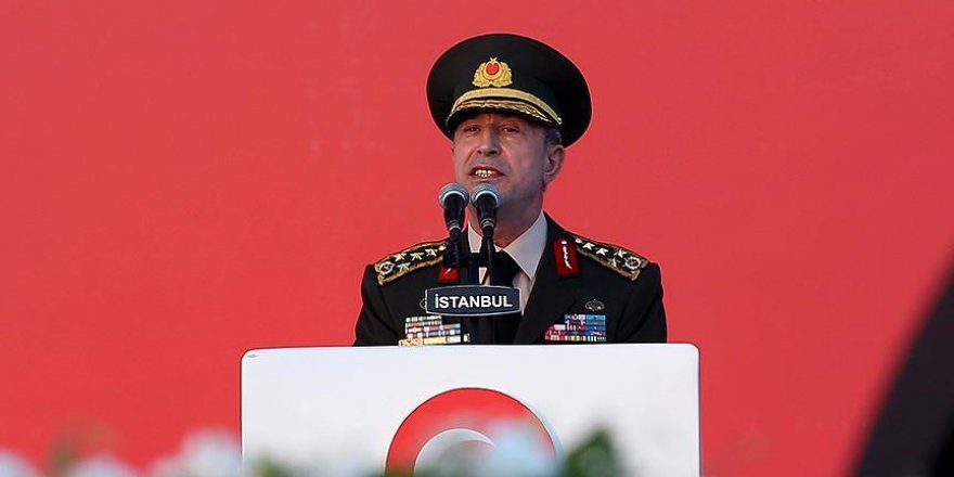 Hulusi Akar'dan Yenikapı'da tarihi mesajlar