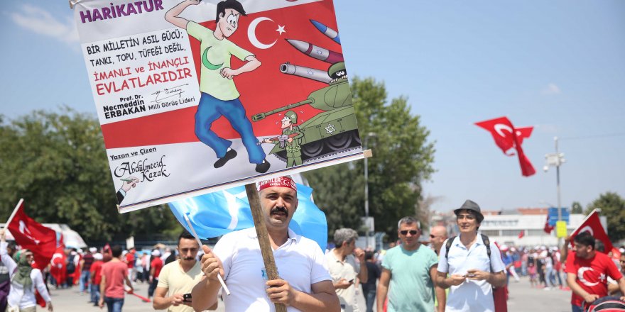 "Demokrasi ve Şehitler Mitingi"ne spor camiasından destek