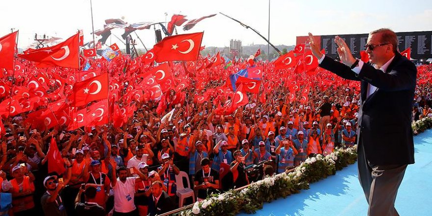 ABD medyasında 'Demokrasi ve Şehitler Mitingi'