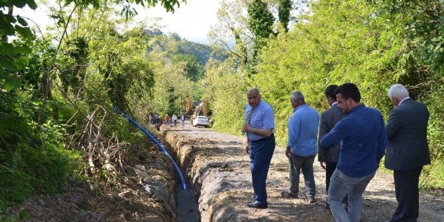 SASKİ’den Alaçam’a 5 milyon liralık içme suyu yatırımı