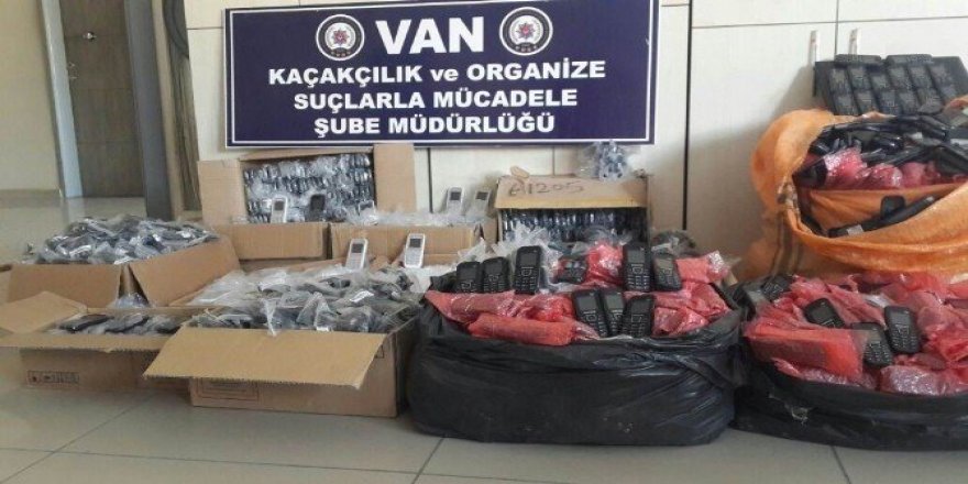Van’da gümrük kaçağı malzeme ele geçirildi