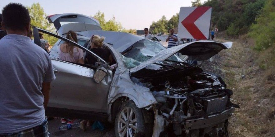 Antalya’da kaza: 1 yaralı