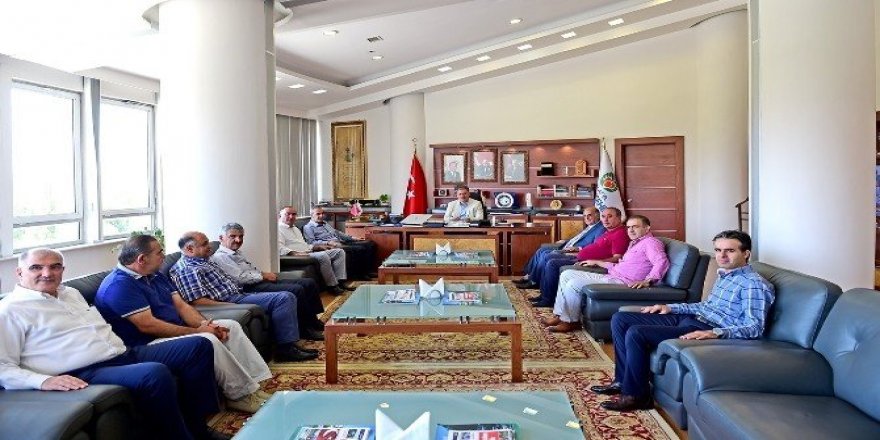 MTSO’dan Başkan Çakır’a teşekkür ziyareti