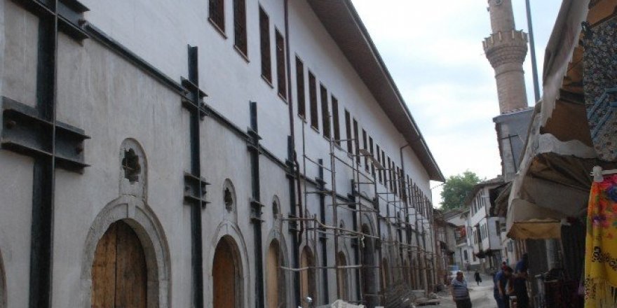 Yazmacılar Hanı’nda restorasyon çalışmaları 4 milyon TL’ye mal oldu