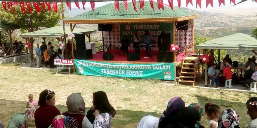 Seydişehir’de yayla şenliği yapıldı