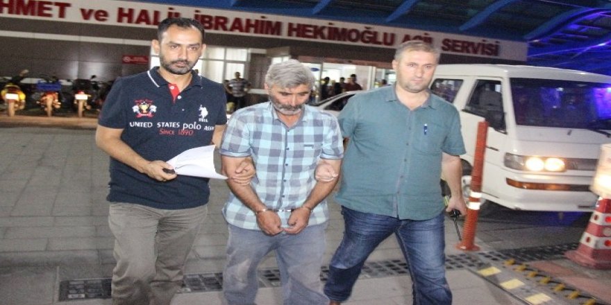 Ateş yakma tartışması kanlı bitti: 1 yaralı