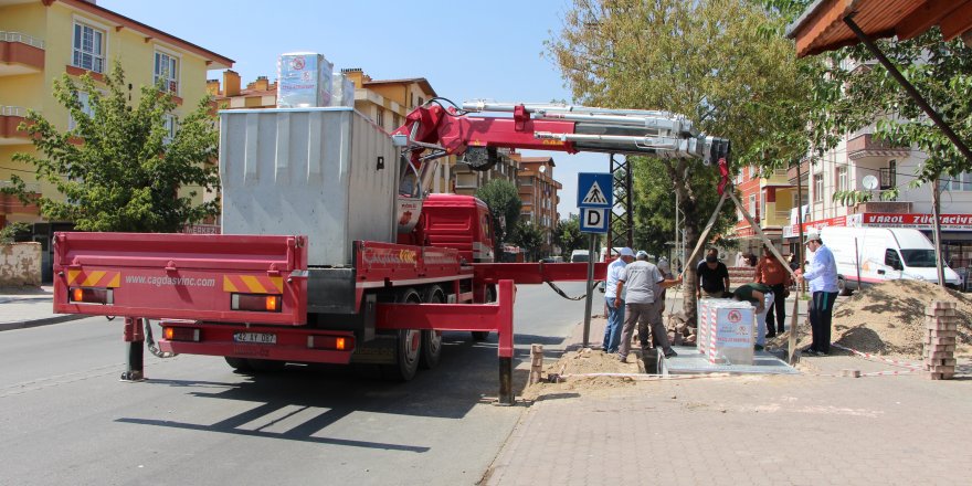 Karatay'da çöpler yeraltına