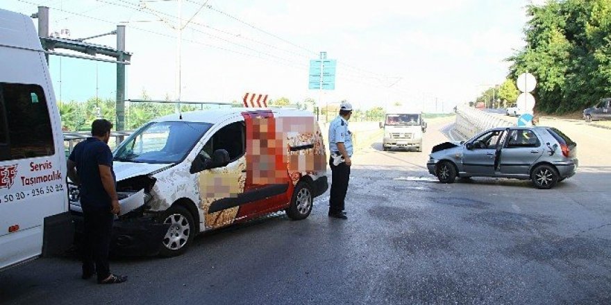 Samsun’da trafik kazası: 2 yaralı