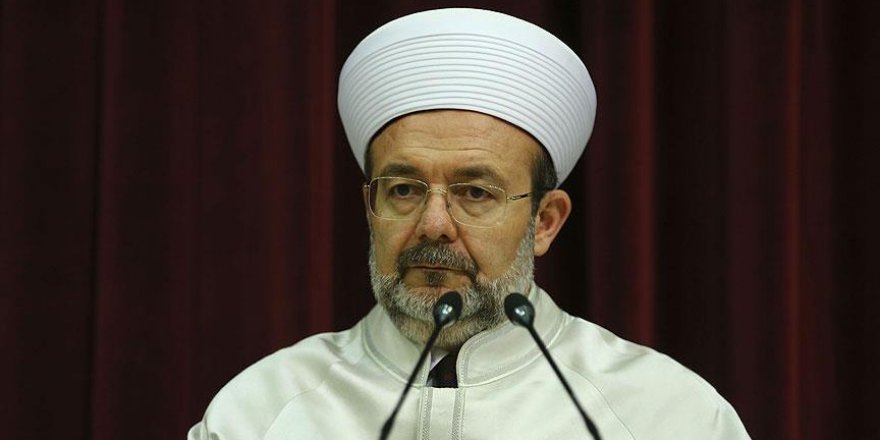 Görmez: İtibarsızlaştırmak istedikleri ilk müessese Diyanet oldu