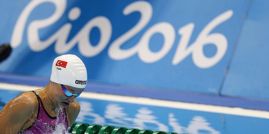 Milli yüzücü Güneş Rio'ya veda etti