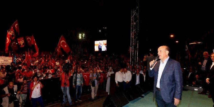 Kadir Topbaş “Milletçe tarihe yeni bir sayfa açtık”