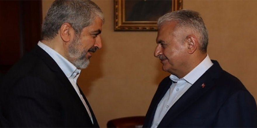 Başbakan Yıldırım, Halid Meşal'le görüştü