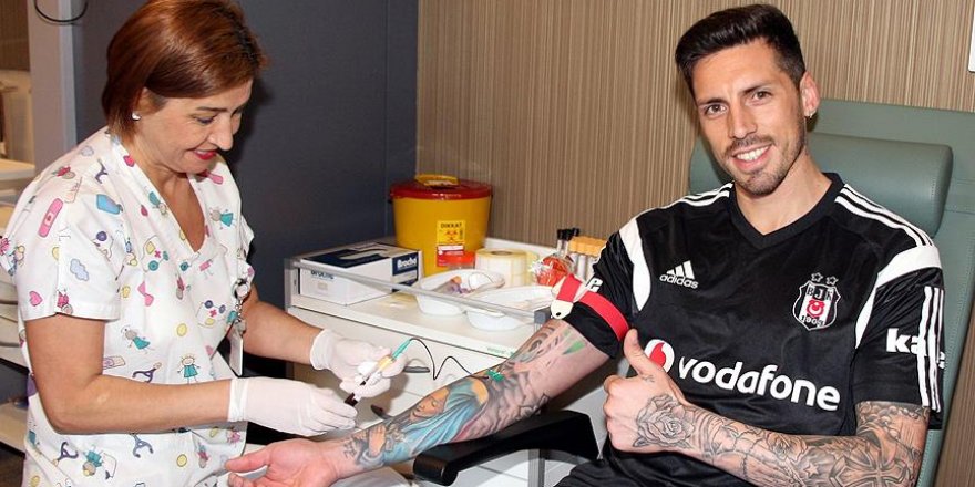 Beşiktaşlı Sosa sağlık kontrolünden geçti
