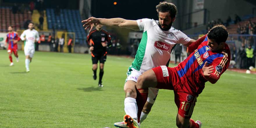 Konyaspor-Karabükspor maçında 11'ler belli oldu