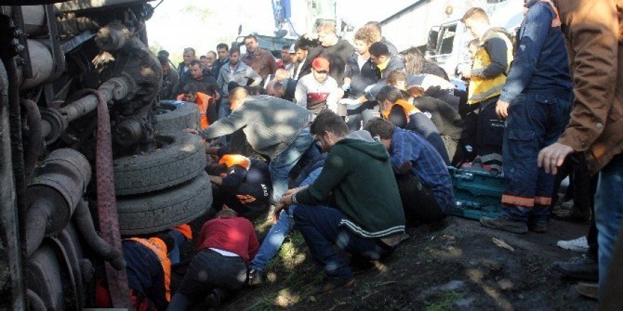 Üzerlerine kamyon devrilen anne kızın davasında karar