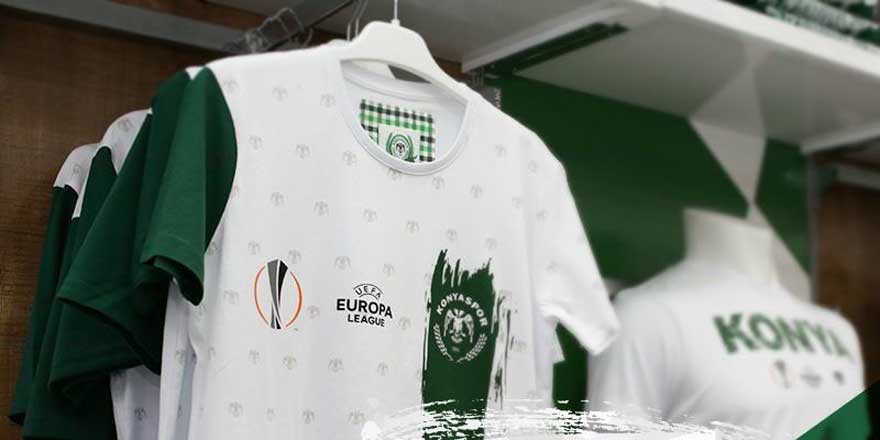 Konyaspor'dan Avrupa'ya özel tişört
