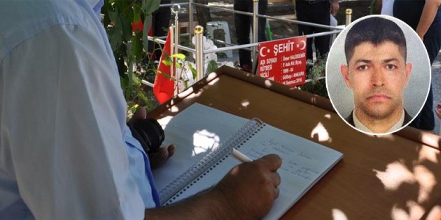 Ömer Halisdemir'in anı defterini 100 binler doldurdu