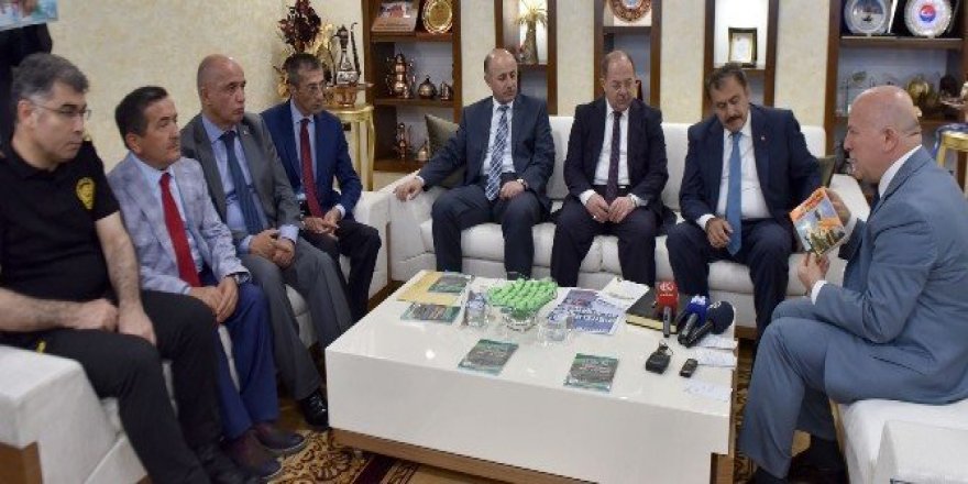 Bakanlar Akdağ ve Eroğlu’ndan Başkan Sekmen’e ziyaret