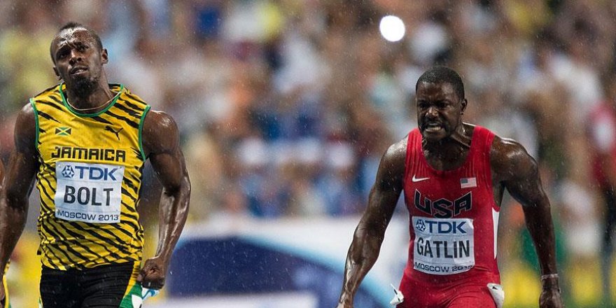 100 metrede Bolt ve Gatlin yarı finalde