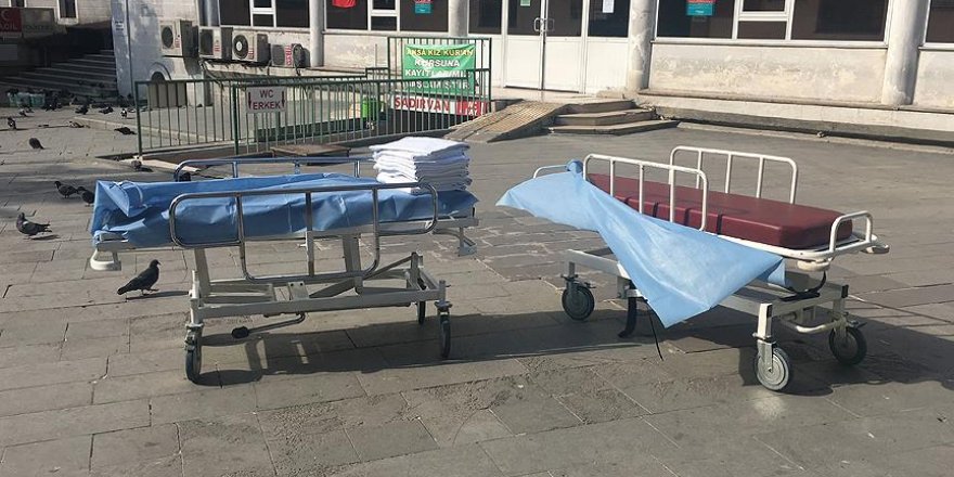 İstanbul'da özel hastanede yangın
